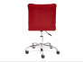 Кресло офисное Zero флок бордовый