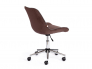 Кресло офисное Style флок коричневый