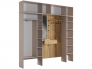 Прихожая Мебельсон К11 дуб крафт золотой/кашемир