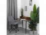 Кресло офисное Мурано хром светло-серый