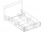 Кровать Сицилия 1400 без основания
