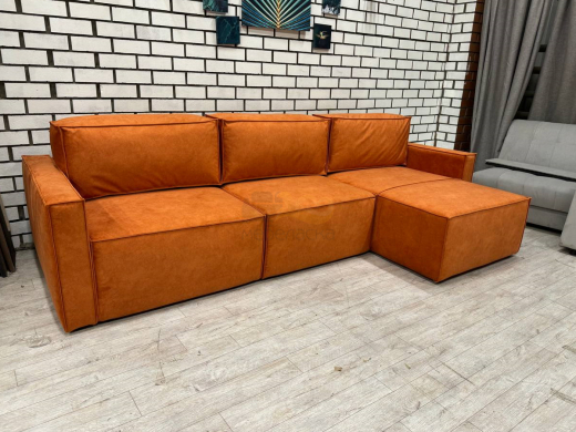 Диван угловой Лофт 2-секции 2000х1650 с оттоманкой