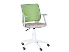 Кресло компьютерное Эксперт white Т-эрго детский зеленый-Т54